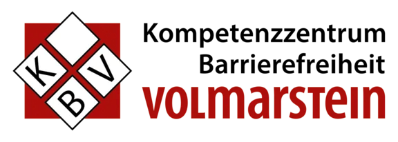 Logo Kompetenzzentrum Barrierefreiheit Volmarstein Das Logo unseres Kooperationspartners Kompetenzzentrum Barrierefreiheit Volmarstein